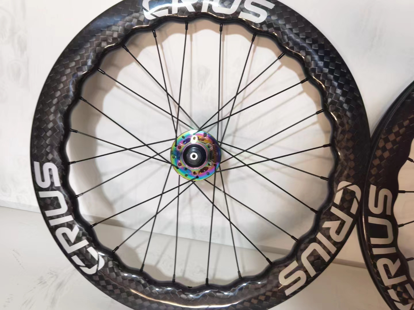 451 Disc Brake Folding Wheel Set Carbon Wheelset with Excellent Performance