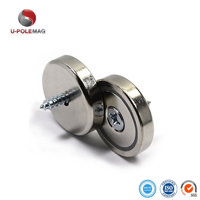 Neomidio Magnets Neodymium Magnetic Cup with Countersunk Hole About 25-30 days Lead Time