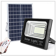 2700-6500K CCT All In One LED Solar Street Light 50W 100W 150W Aluminum Alloy Case