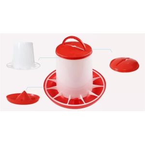 China Plastic Manual Chicken Poultry Feeders For Broiler Layer Breeder on sale