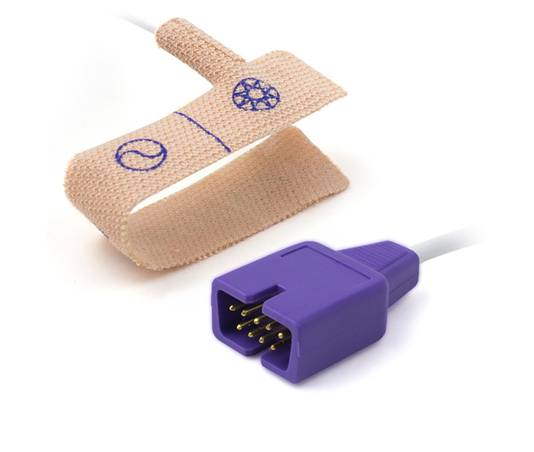 Medical Materials Nellcor Disposable Spo2 Sensor Long Lasting Neonatal Adult Spo2 Sensor