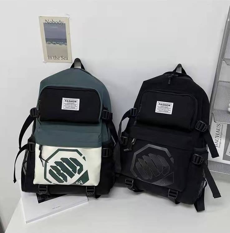 Middle School Canvas Casual University Backpack For Teenager