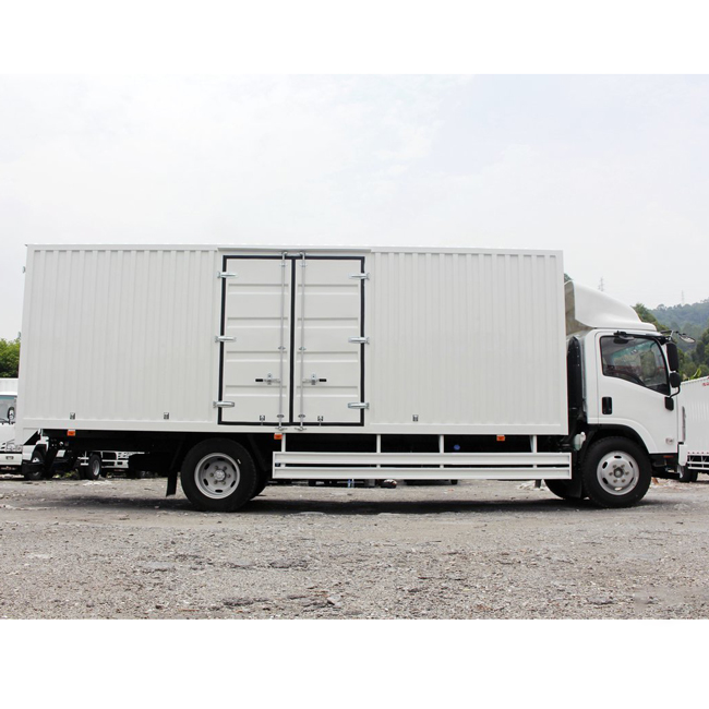 Factory Supply 4X2 ISUZU 131HP Truck Van Trucks Cargo Van Truck