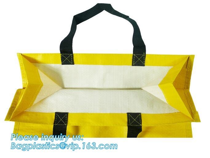 Custom Huge Luggage PP Woven Bag With Zipper Lock,PP Woven Shopping Bag,Factory customized cheap laminated pp woven shop