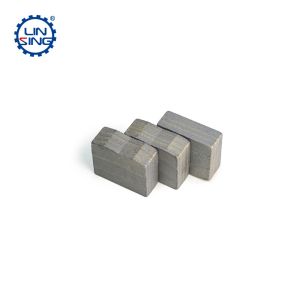 Polished Finish M and Flat Shape Diamond Sintered Segment for Sandstone Cutting