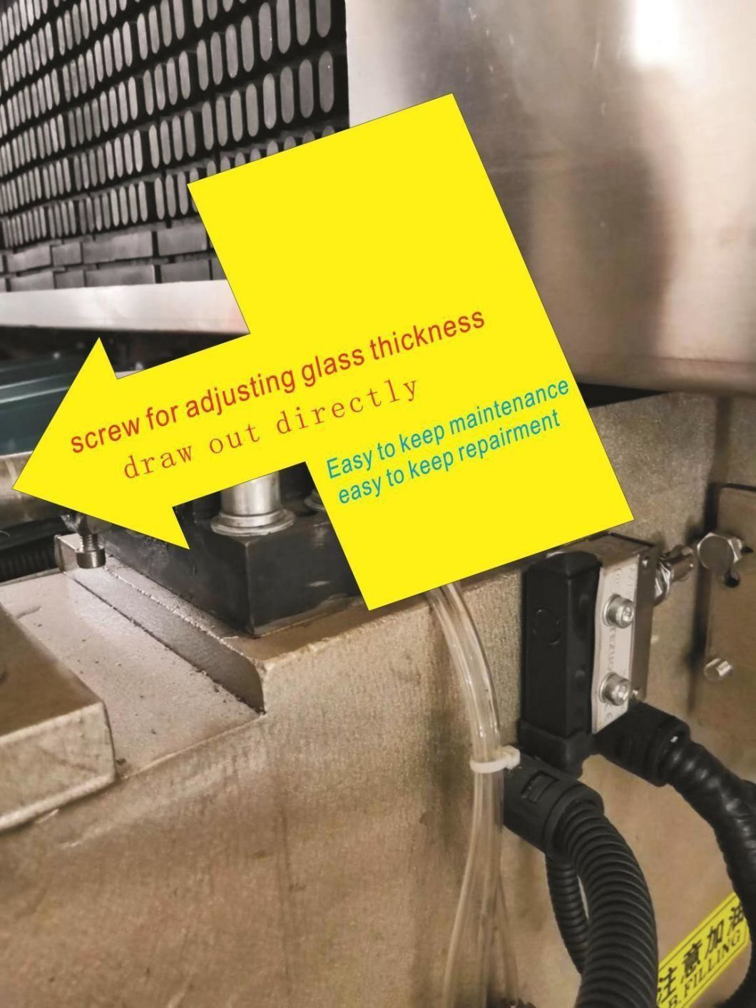 10-Axis Glass Linear Beveling Machine