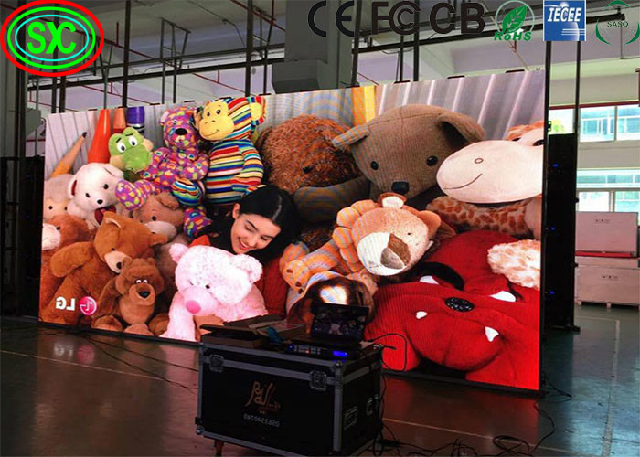 LED Indoor Stage Electronic Screen Dustproof Advertising High Cost-Effectiveness P1.25COB Screen