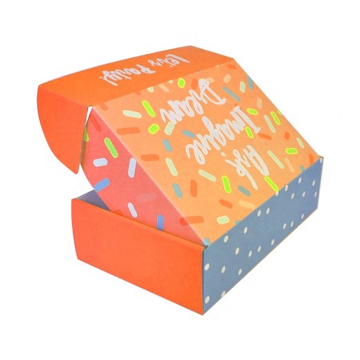Recycled Material Custom Corrugated Boxes Multi Color Appearance