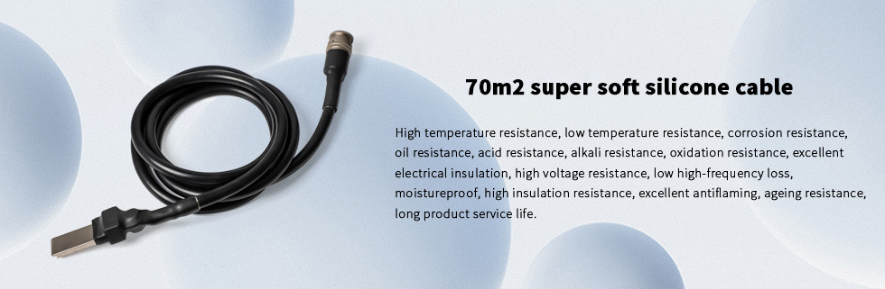 Factory Supply High Temperature Resistance Soft Silicone Cable Harness