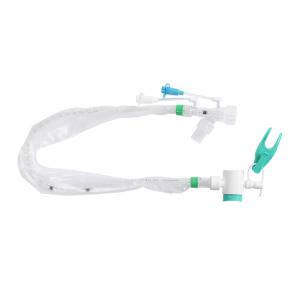  72h Closed Suction Catheter PVC Consumable Medical Supplies 16fr Single Use Manufactures