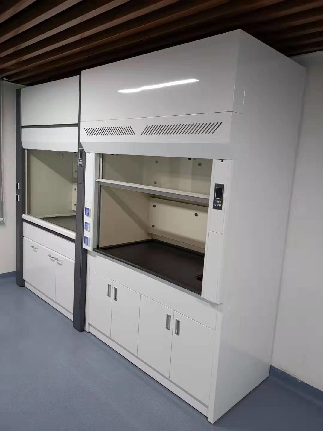 Chemical Physics 220V 50HZ Laboratory Fume Hood With LCD Display