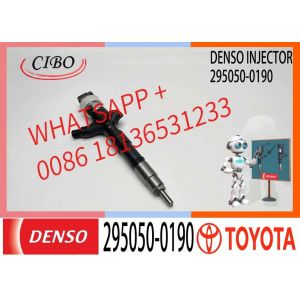  295050-0190 23670-0L100 Injector Nozzle Diesel Engine Components Hilux 1KD-FTV 3.0L Hilux 2KD-FTV 2.5L Manufactures