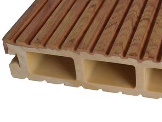 Plastic Flooring Co-extrusion Composite Decking Tile ISO EU Standard Co-extrusion