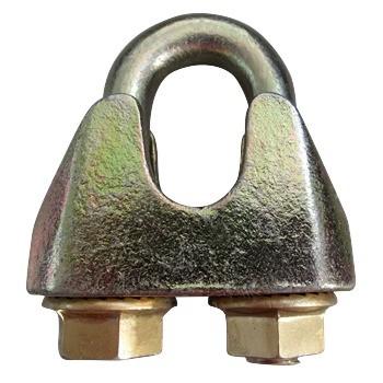Stainless Steel DIN 1142 Malleable Wire Rope Clips For Customized Oil Gas