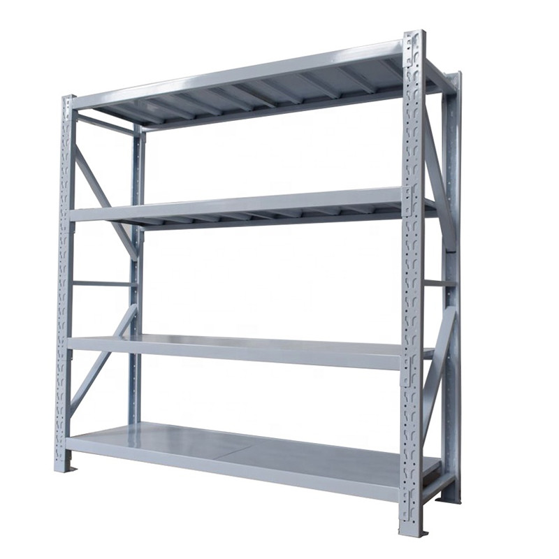 1.5M 500kg Warehouse Storage Heavy Duty Metal Pallet Racks Shelving