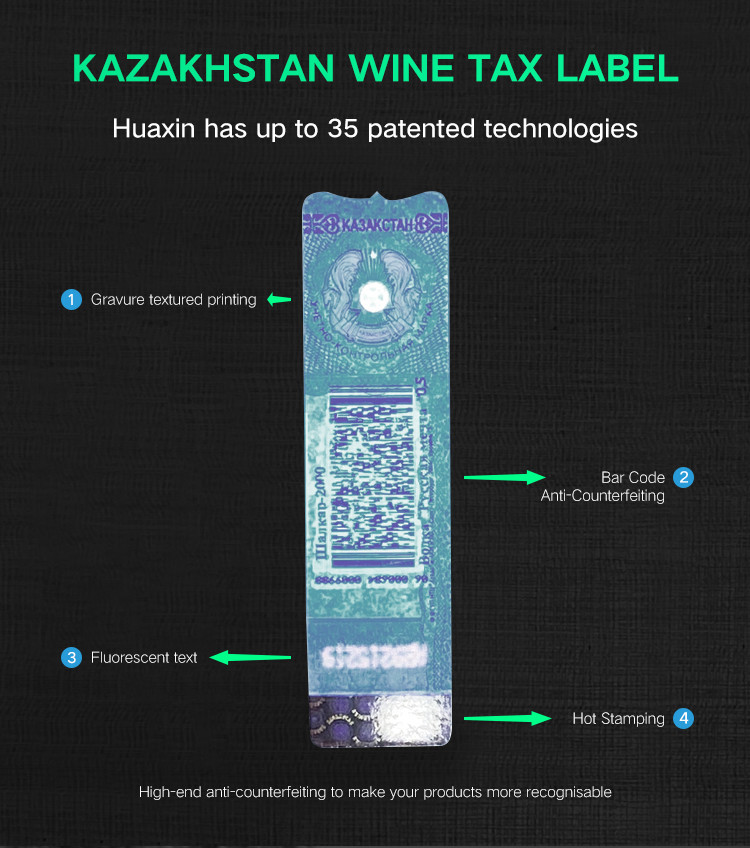 Hot Stamping Cigarette Label Process Custom Cigarette Sealing Label