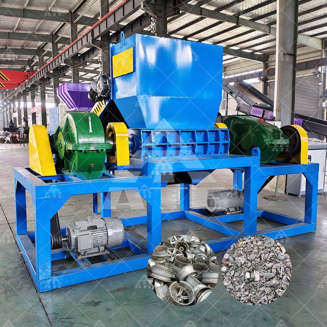 New Hammer Scrap Iron Shredder Scrap Aluminum Scrap Metal Shredder Machine With CE
