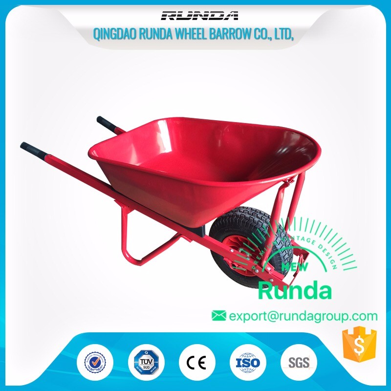 Industrial 7CBF Big Wheel Wheelbarrow Steel Frame Wheel 16"X6.50-8 Heavy Duty