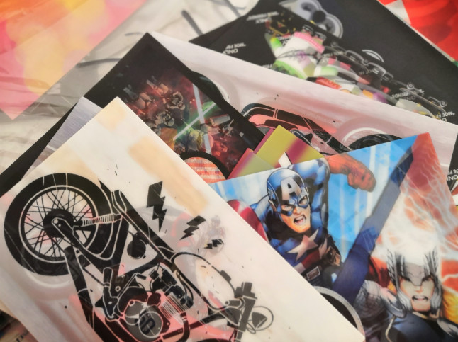  soft TPU 3D lenticular print fabric sheets wearable lenticular printing on fabric for shirts/hats/jackets/masks Manufactures