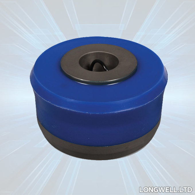 Polishing Surface Chrome Alloy Mud Pump Piston Rubber PU NBR HNBR Mud Pump Components