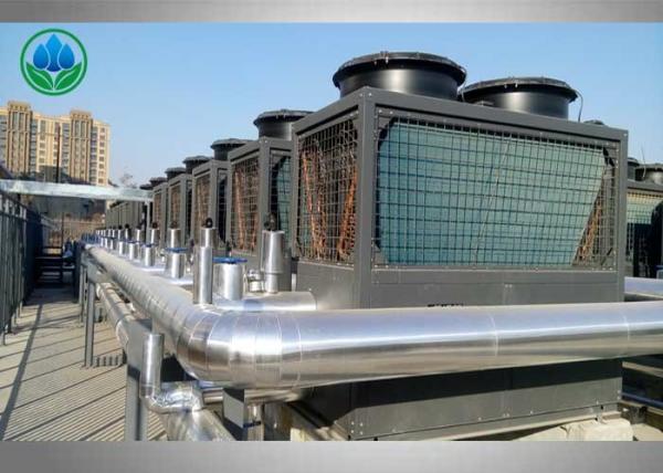 Safety Heat Pump Cooling System , Central Air Conditioner Freon R22 / R134a /