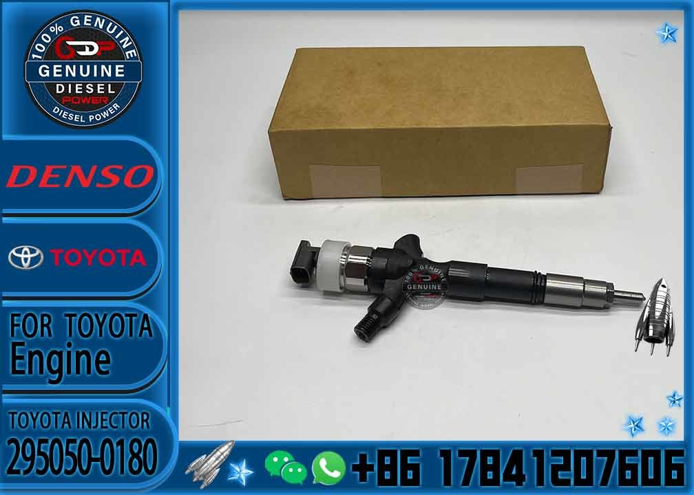 295050-0180 Fuel Injector Nozzle 23670-0L090 23670-30400 For DENSO Toyota Hilux