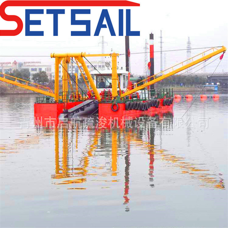 Diesel Engine 12 Inch Lake Cutter Suction Dredger for Sand