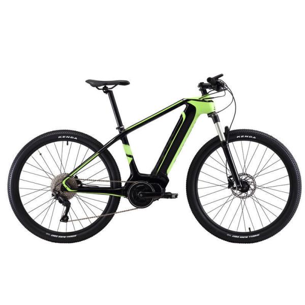 LCD Display Carbon Fiber Mountain Bike , Electric Off Road Bike Shifter Levers
