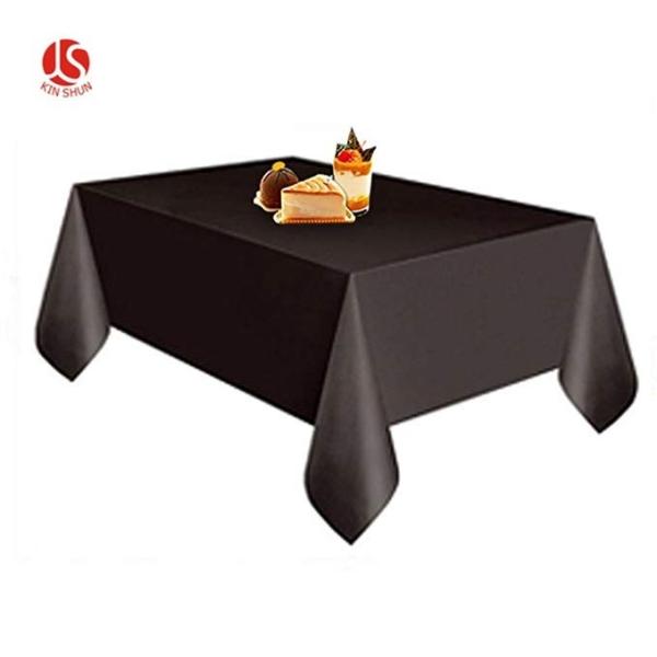 Plastic Tablecloth 5 Pack Red Disposable Rectangle Waterproof Party disposable