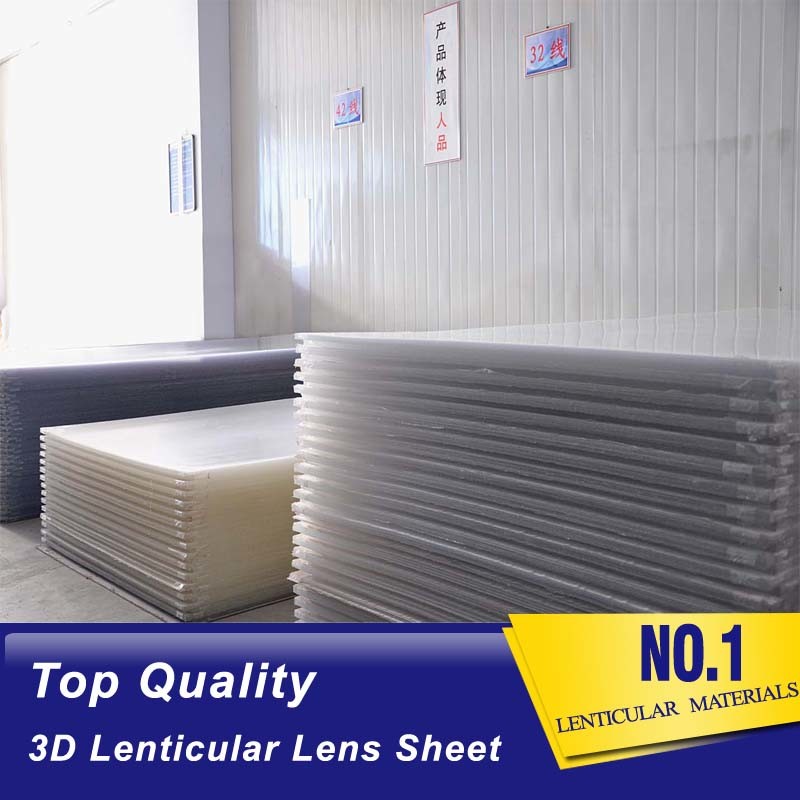 Factory supply 20LPI 25LPI 30 LPI 40LPI 3D lenticular lens sheets For flip 3D image billboard advertising Cote D'Ivoire