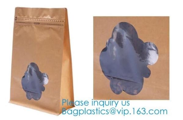 Printed Waterproof Zipper Stand Up Aluminum Foil Bag For Pet Food Laminated Bags