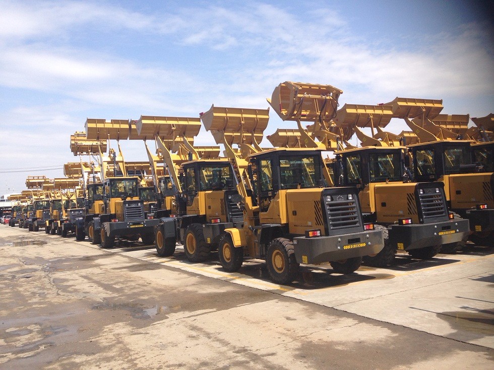 Front Wheel Loader Pala Cargadora With Quancheng Hydraulic Pump And Efficiency