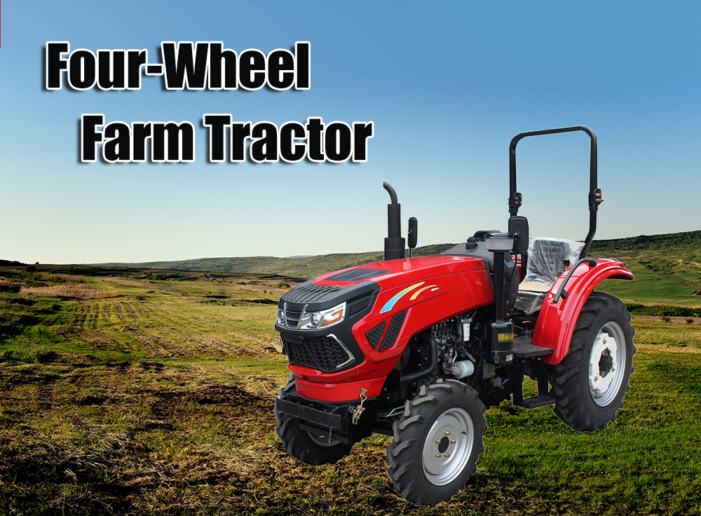 Agriculture Machinery Micro Mini 4x4 Tractors 2700 KG With EPA Certificate
