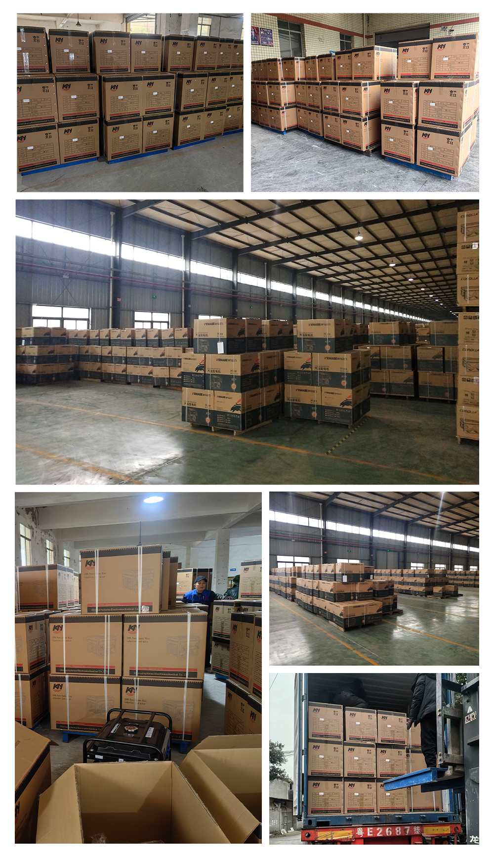 Open Type Gasoline Power Generators 2200W 2000W 2kW With Portable Inverter