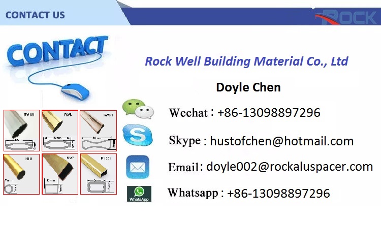 High-Frequency 12a Front Seamless Welding Aluminum Spacer Bars for Insulated Glass Units