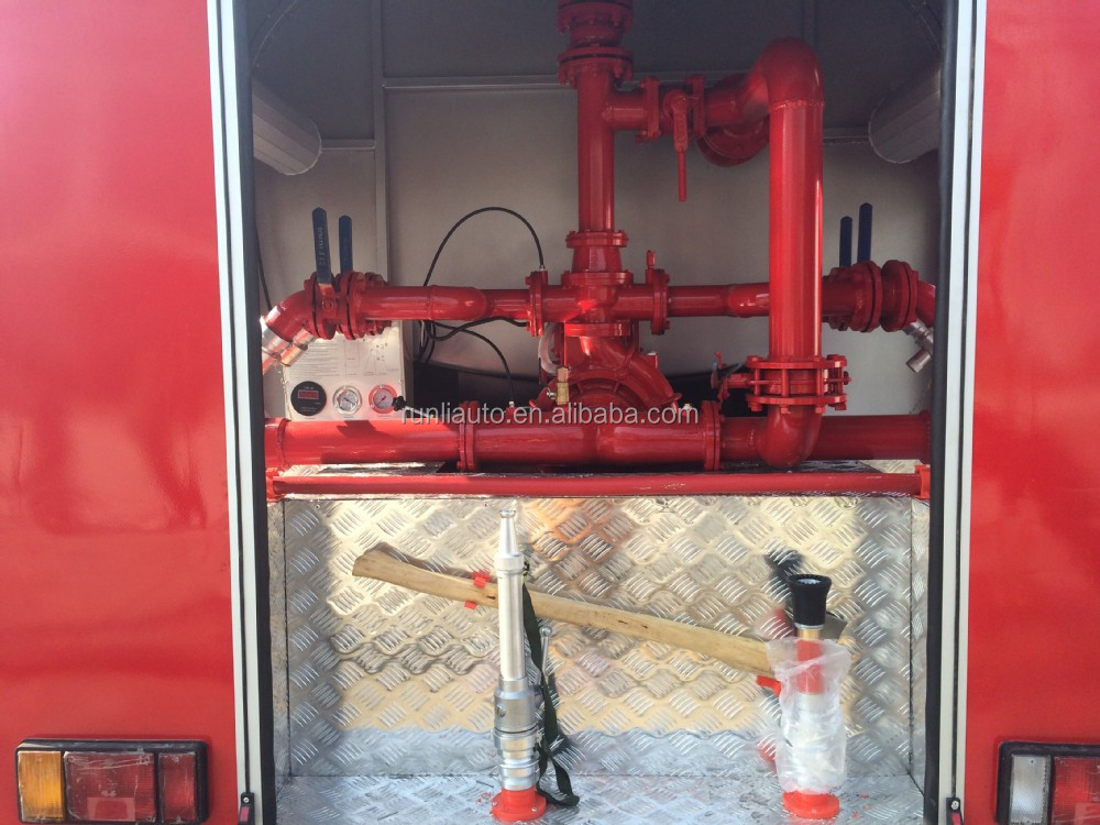 Auto SCS Dongfeng Firefighter Rescue Truck Chassis 4x2 Water Curtain Fire Sprinkler