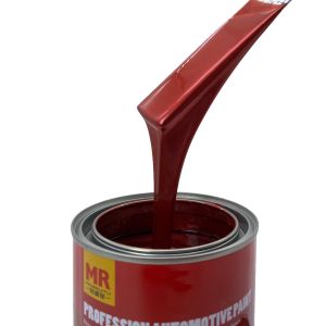 M161 1K Crystal Red Pearl Automotive Basecoat Luminous Scarlet Reflective Finish