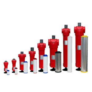 15 Years Lifespan Air Filter Housing Compressed Air Line Filter 1.0mpa for Heavy