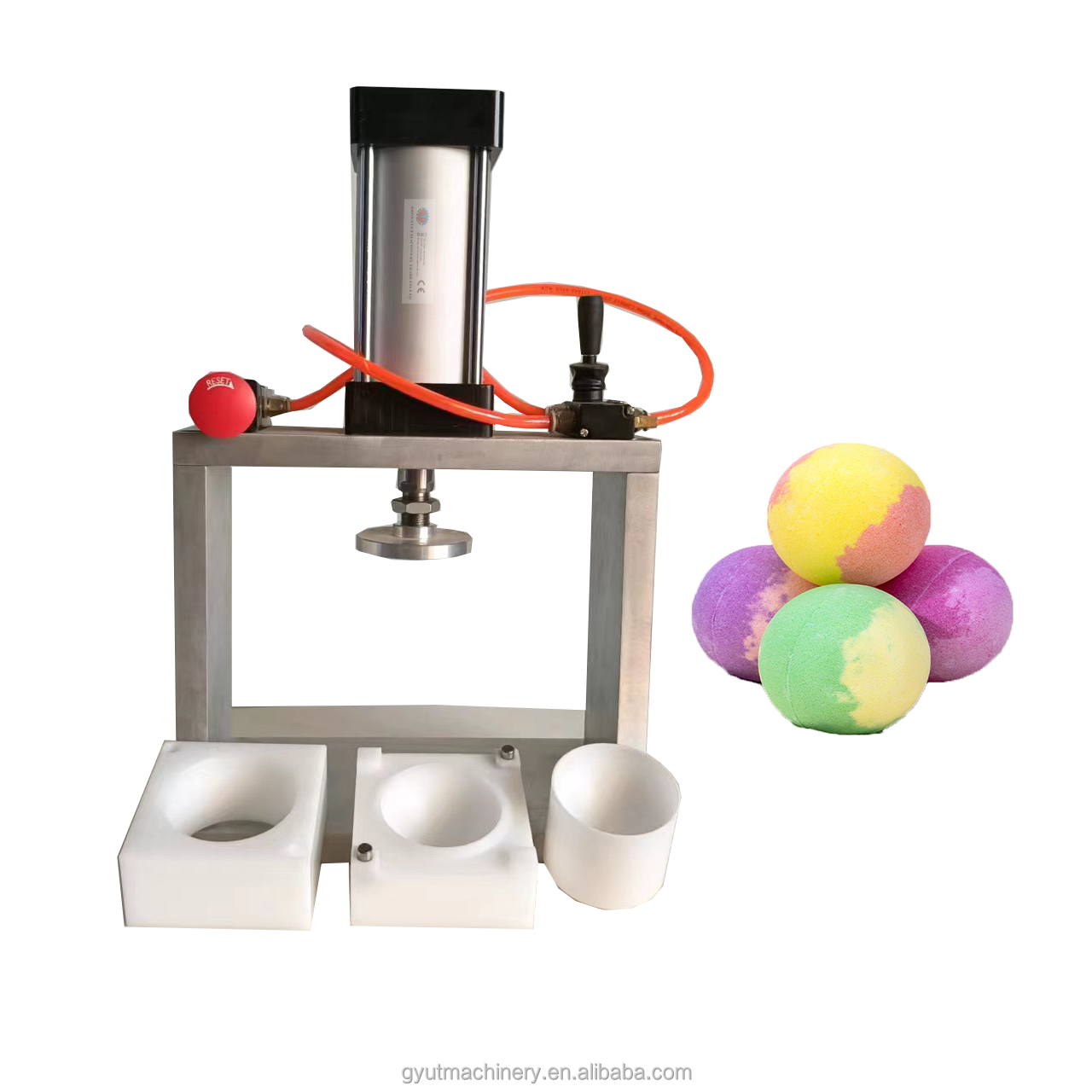 Experience the Ultimate Spa Treatment with Our Stainless Steel Bath Bomb Mold Press