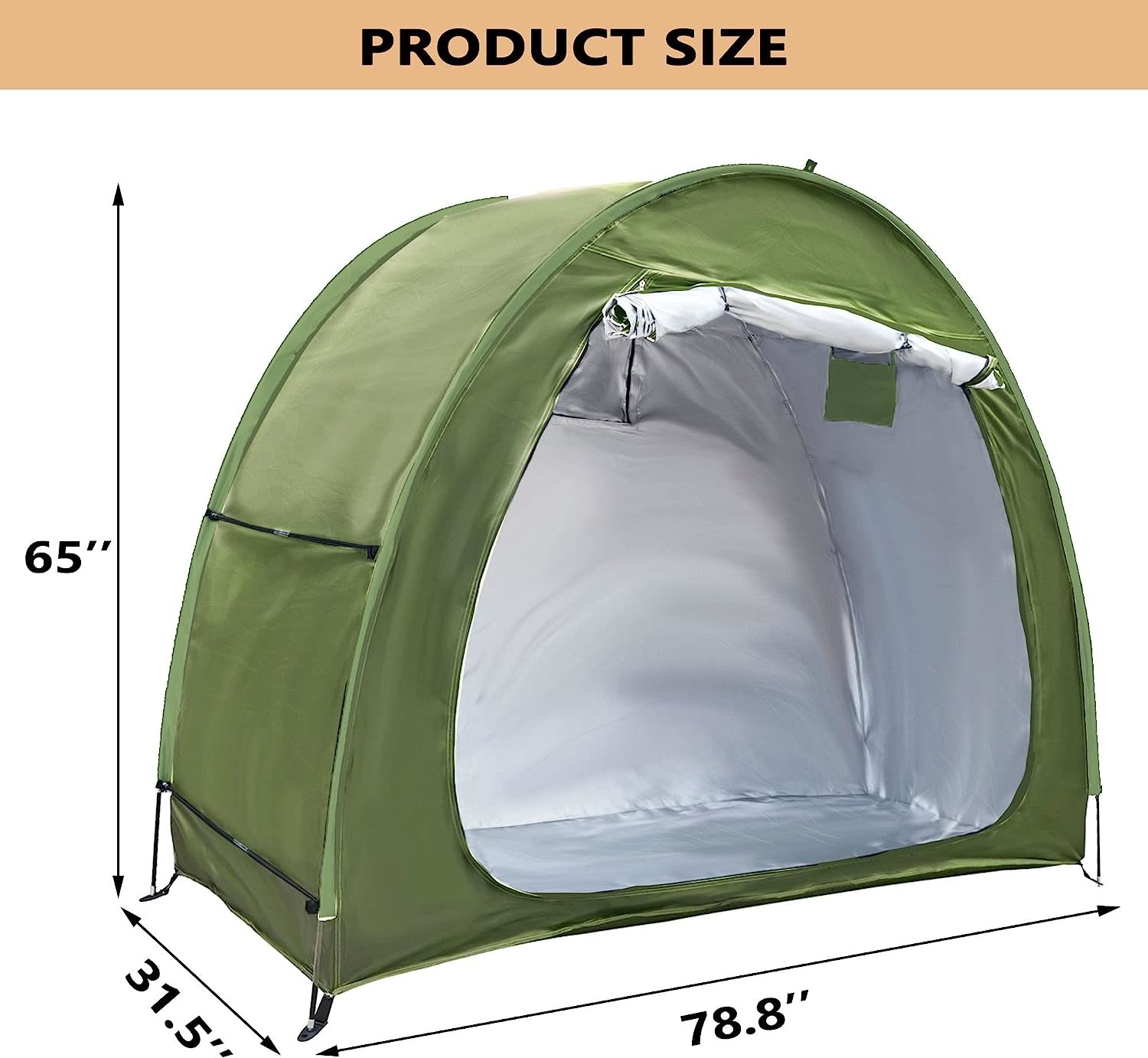 Outdoor Bicycle Storage Room Tent, Bike Cover Storage Outdoor Portable Bicycle Tent, Storage Tent for Home Garden
