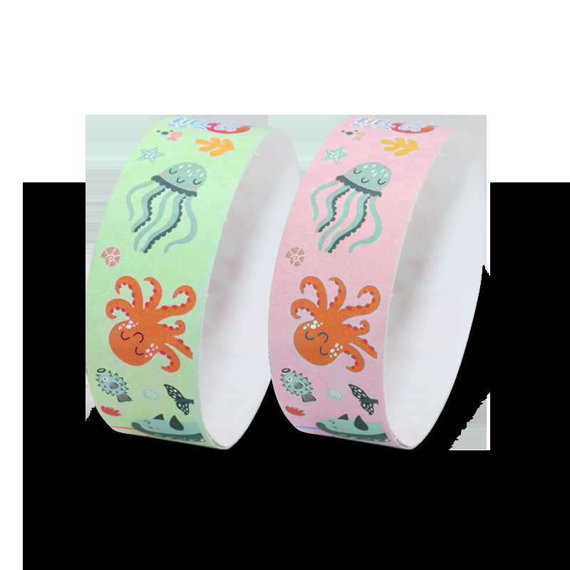 Supplier Customizable Tyvek Wristbands with Barcoding and Numbering For Event