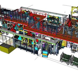 Integrated Body Shop And Assembly Shop Robotics Automation Solution Automotive