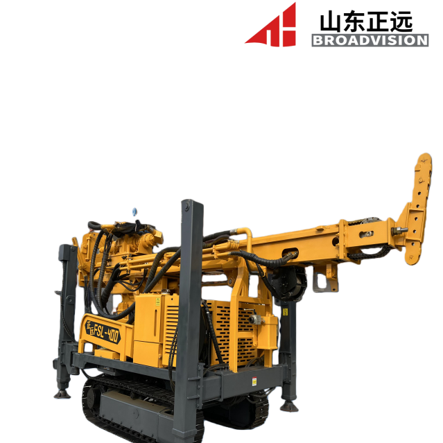 400m Drilling Depth Crawler Water Well Drilling Rig with Fast Feeding Speed of