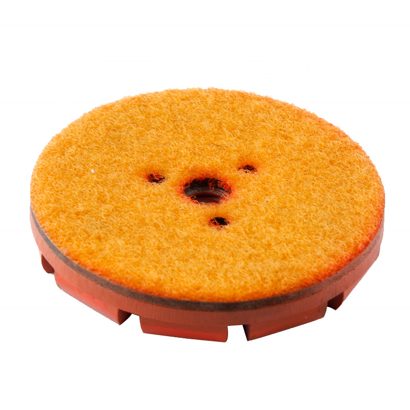 Orange Concrete Grinding Disc Grit 150 10mm Metal Grinding Block