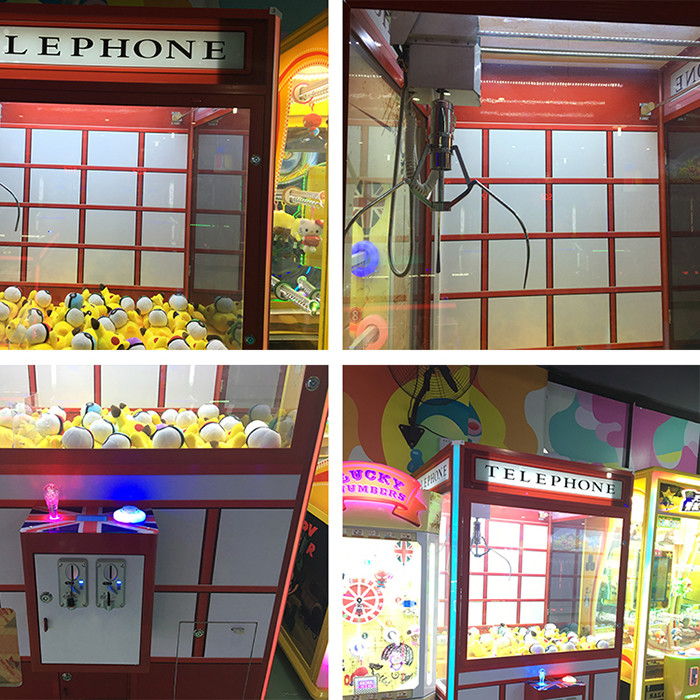 Big Size Arcade Claw Machine , Toy Vending Machine For Shopping Center