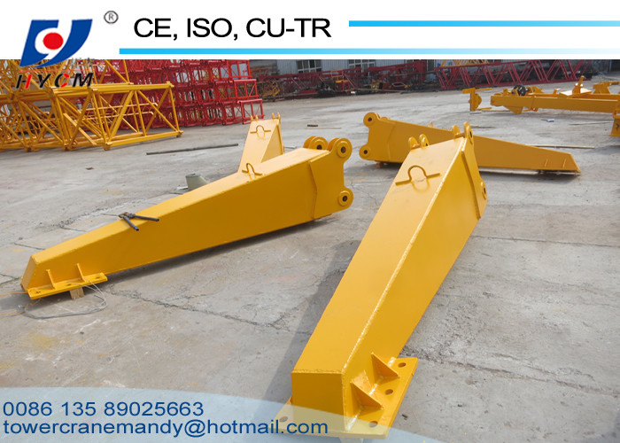24m Arm Length Roof Crane 6ton WD60 No Mast Crane 150m Max. Lifting Height Schneider Dismantle Tower Crane