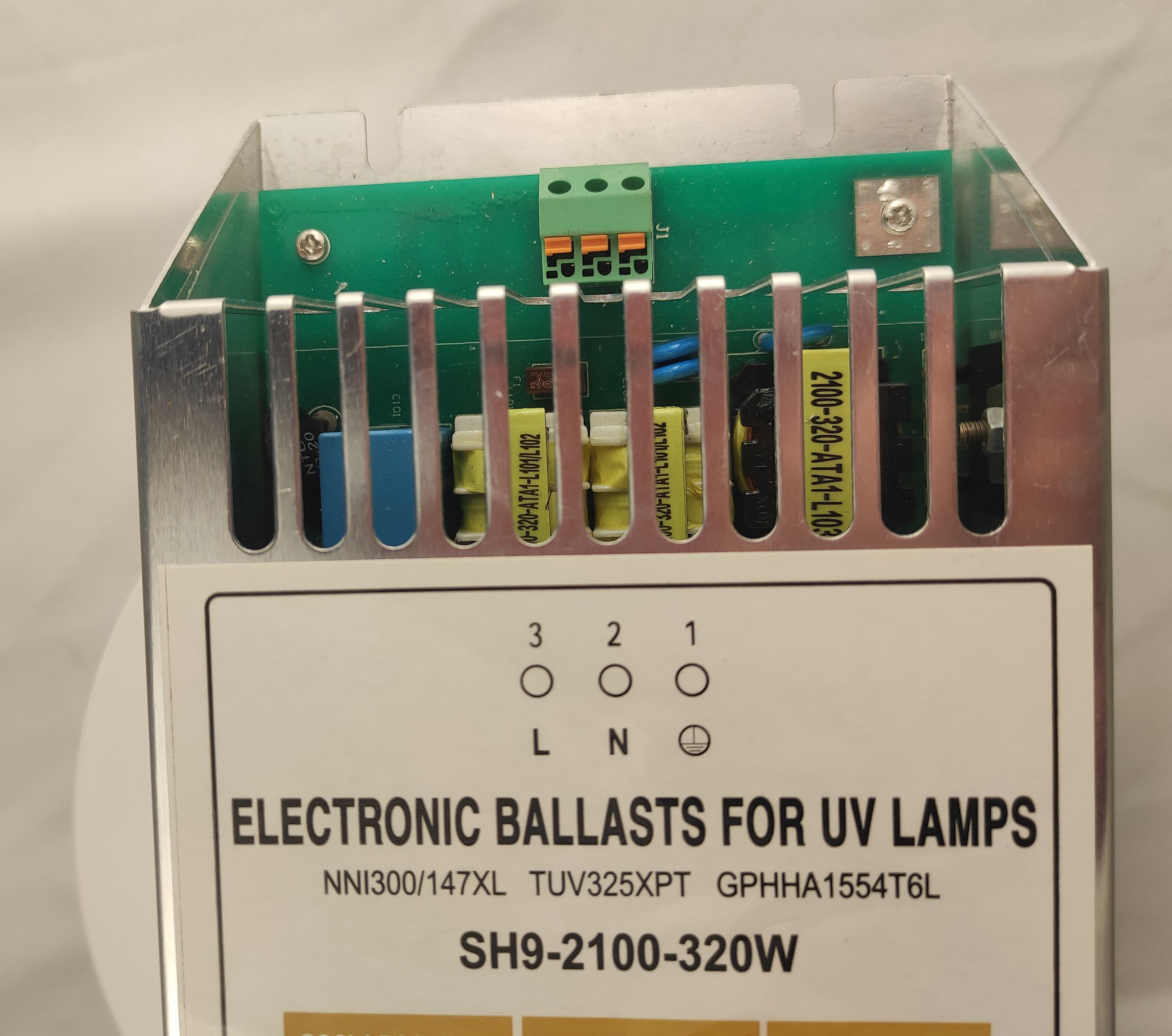 320W Dimming Electronic Ballast For Double Amalgam Germicidal Lamp Reactor