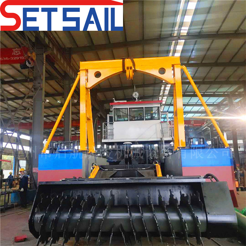 Siemens PLC Control Trailing Hopper Suction Dredger for River Clay