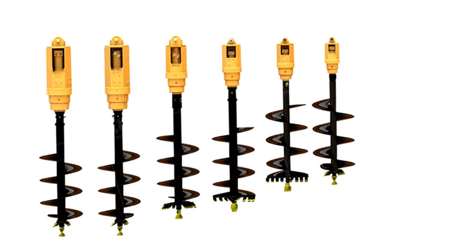 DaYan.HB Mini Post Hole Digger For Backhoe 190mm Excavator Earth Auger