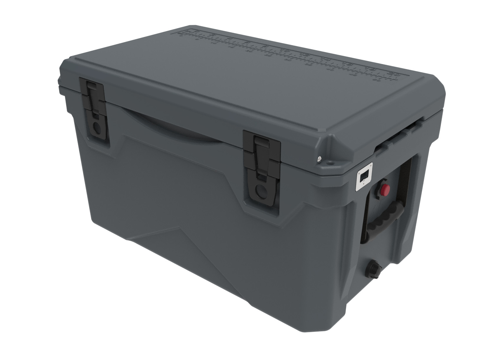 U3 Rugged Rotomolded Cooler Box Impact Resistant 45QT Capacity